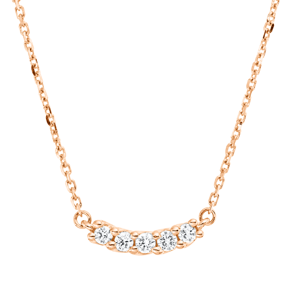 Brogle Classic necklace with diamond pendant Brogle Classic necklace with diamond pendant