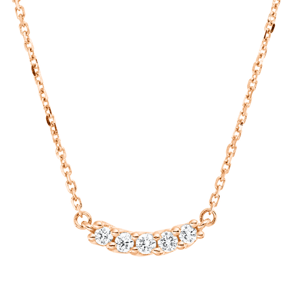 Brogle Classic necklace with diamond pendant
