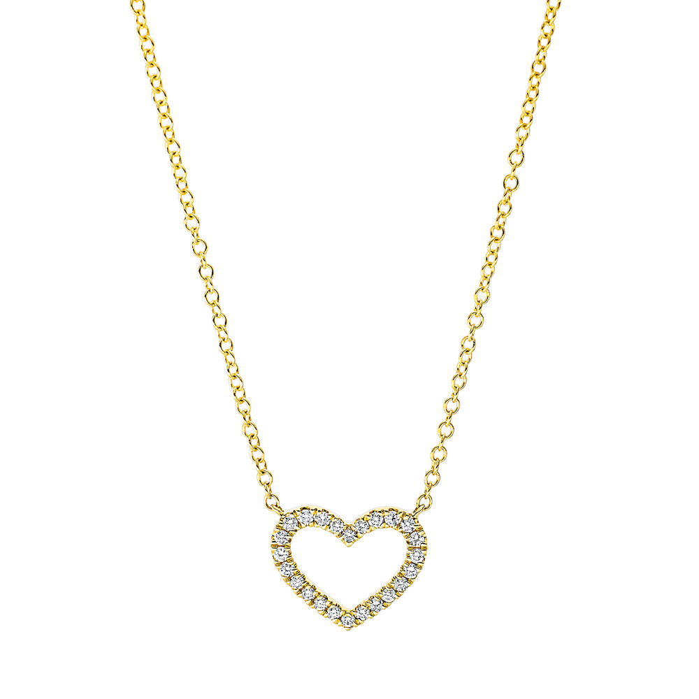 Brogle Classic Kette mit Diamantherz Brogle Classic Kette mit Diamantherz