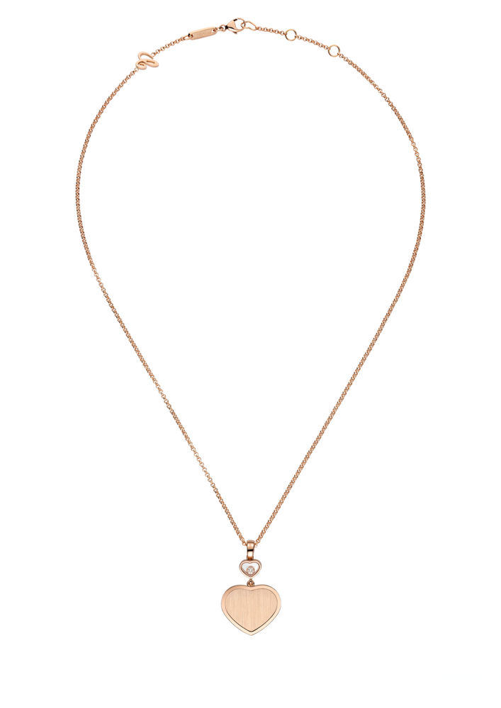 Chopard Happy Hearts Golden Hearts Necklace with Pendant