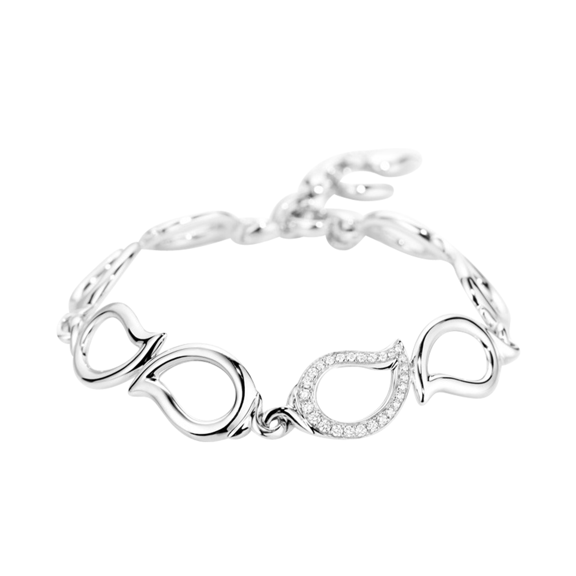 Tamara Comolli Signature Small One Drop Pavéline Bracelet Tamara Comolli Signature Small One Drop Pavéline Bracelet