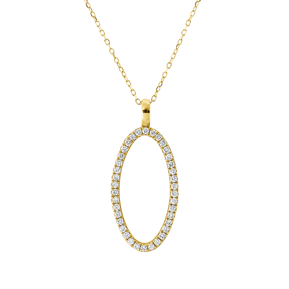 Brogle Classic necklace with diamond pendant