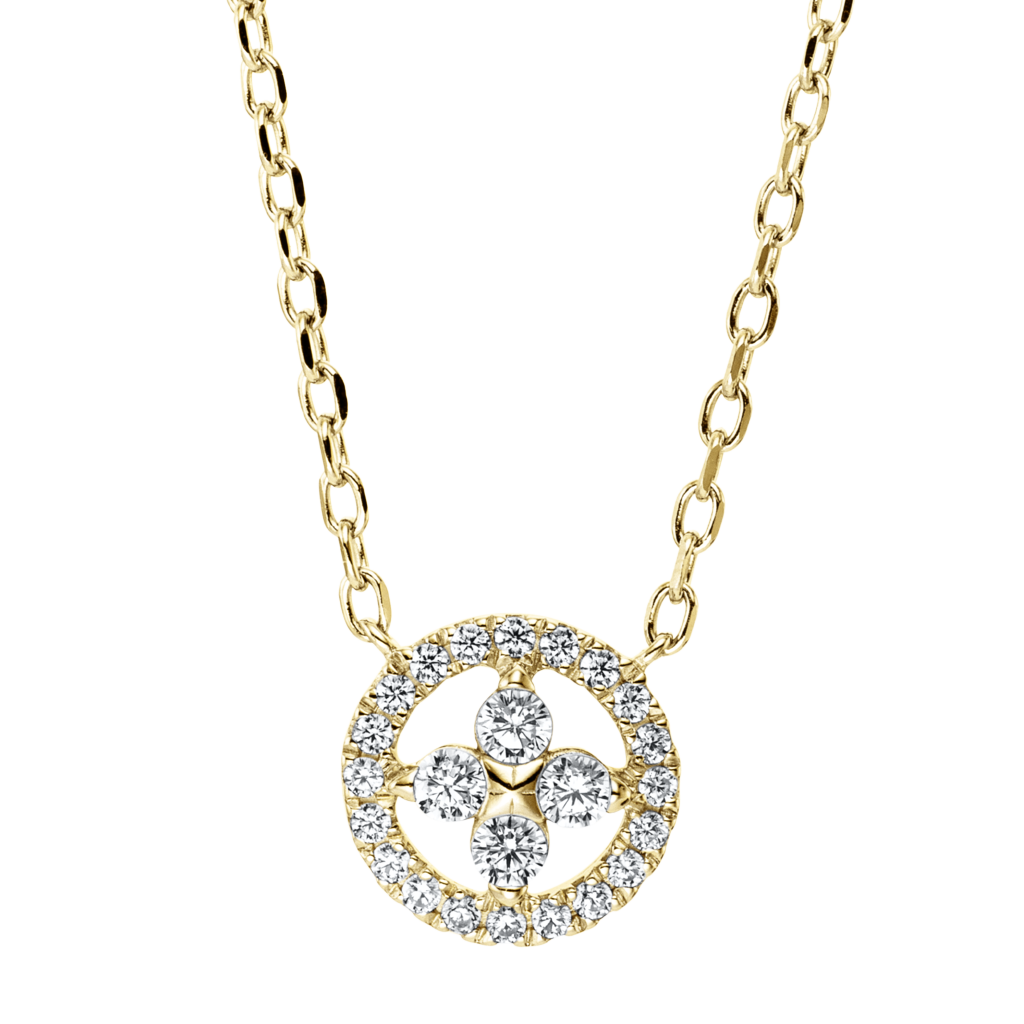 Brogle Classic necklace with diamond pendant Brogle Classic necklace with diamond pendant