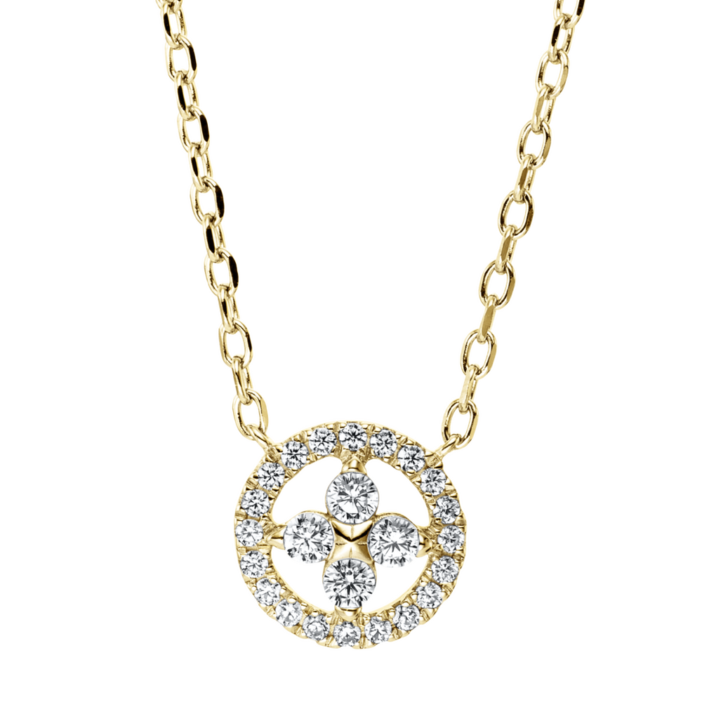 Brogle Classic necklace with diamond pendant Brogle Classic necklace with diamond pendant
