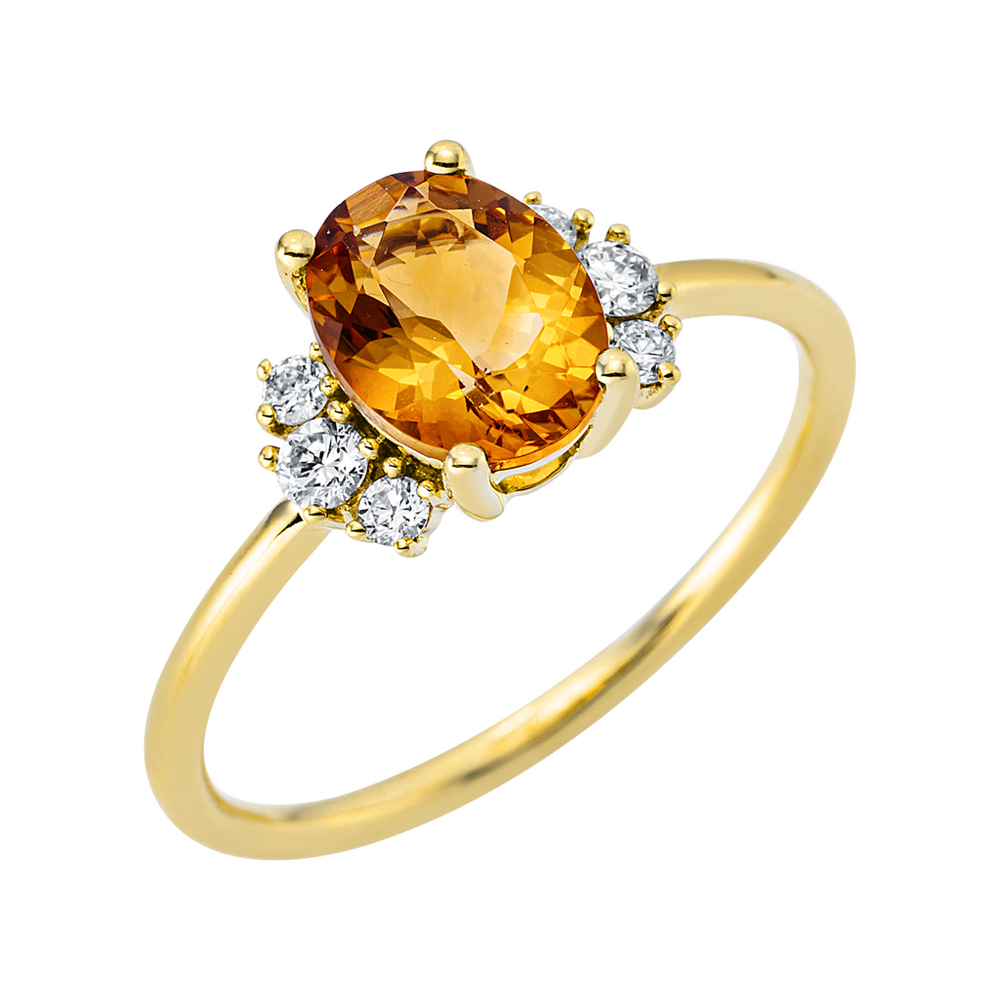 Brogle Selection Felicity citrine ring