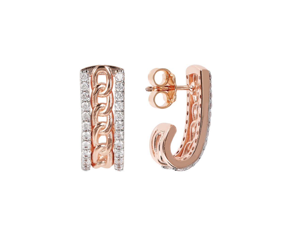 Bronzallure Altissima stud earrings