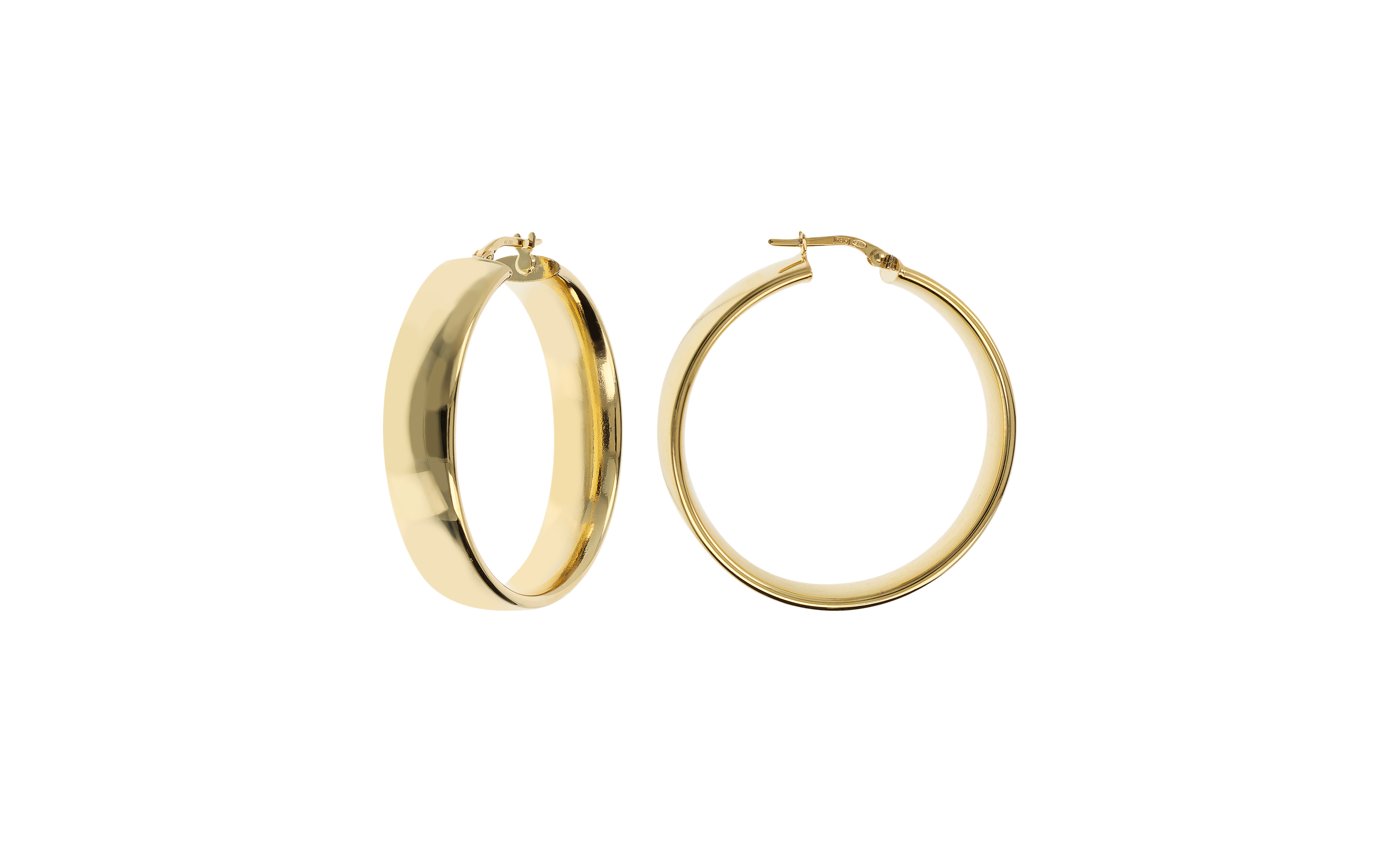 Bronzallure Golden Creolen Bronzallure Golden Creolen