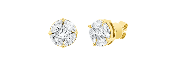 Brogle Selection diamond stud earrings Brogle Selection diamond stud earrings