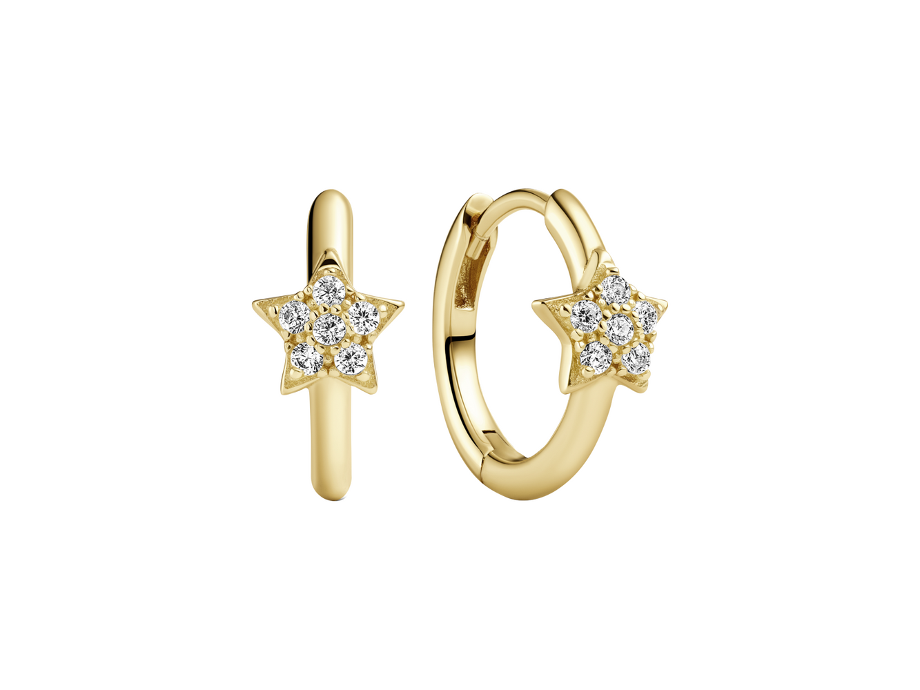 18 carat gold plated silver