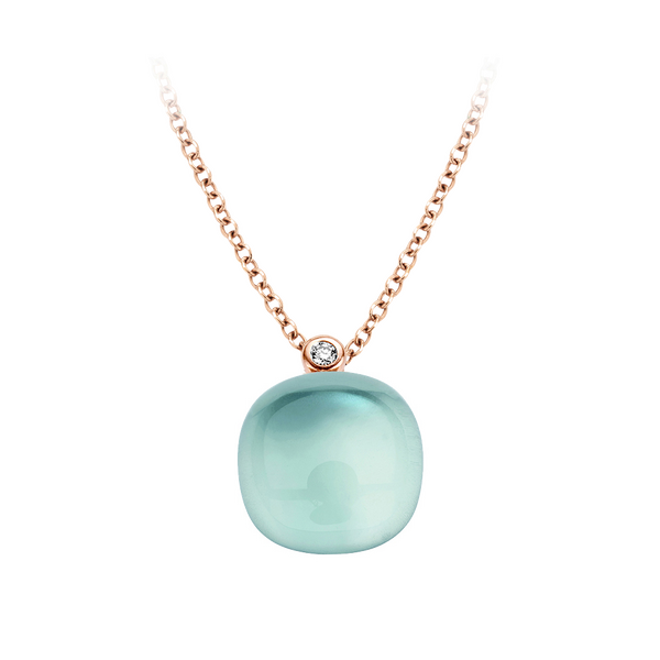 Bigli Mini Sweety Milchquarz Halskette