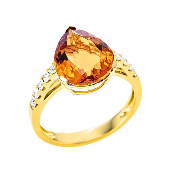 Brogle Selection Felicity citrine ring