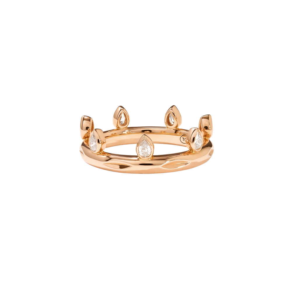 Tamara Comolli Gypsy Crown Drop Cut Classic Ring