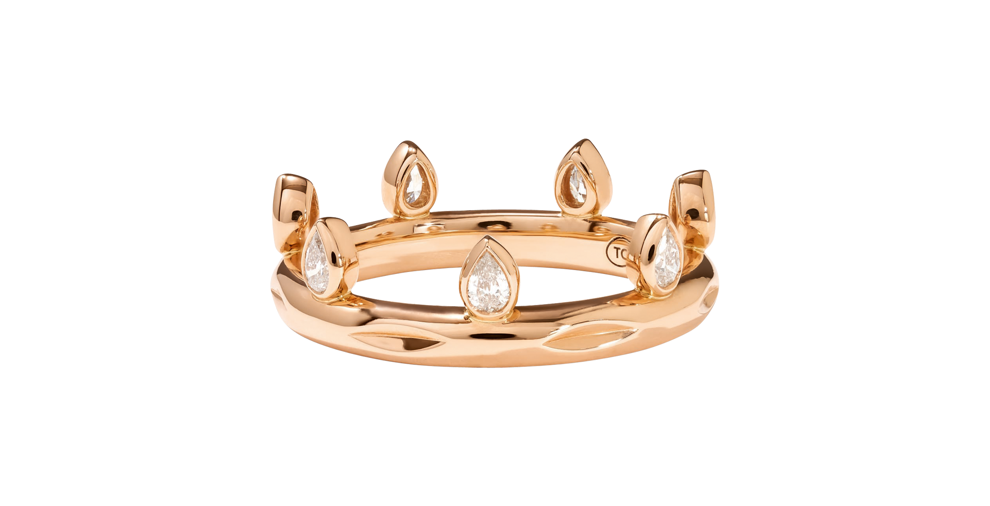 Tamara Comolli Gypsy Crown Drop Cut Classic Ring Tamara Comolli Gypsy Crown Drop Cut Classic Ring