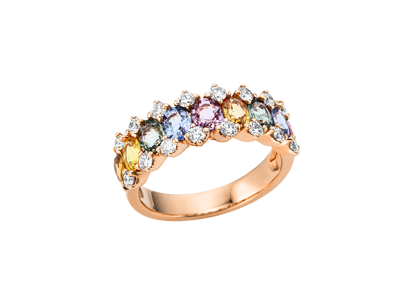 Brogle Selection Saphirring Rainbow
