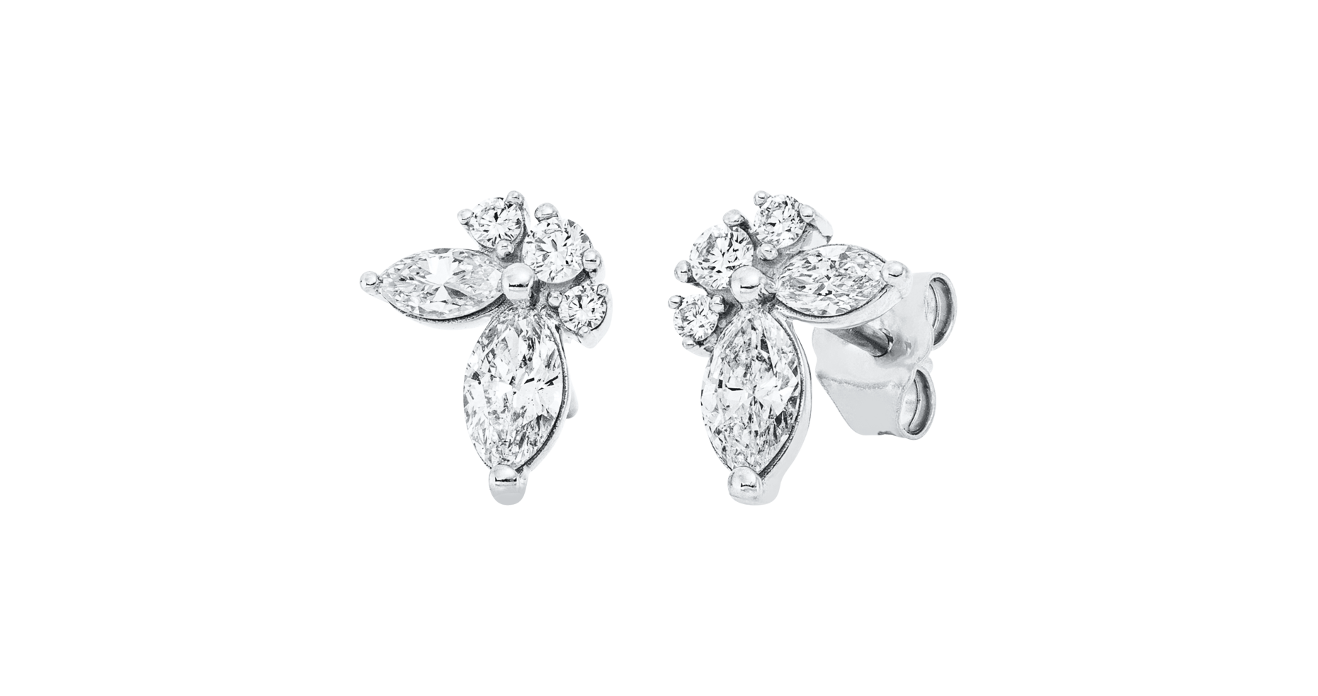 Brogle Classic diamond stud earrings Brogle Classic diamond stud earrings