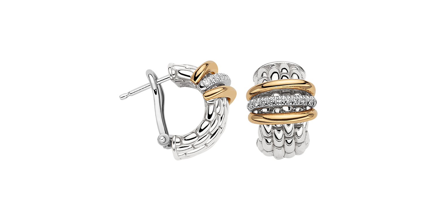 White, yellow gold