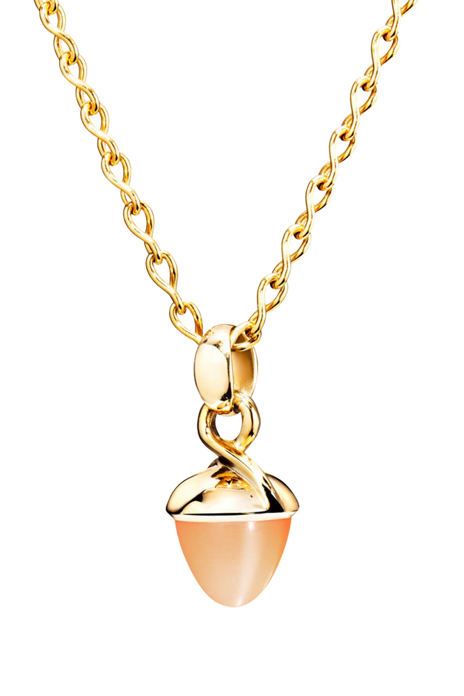 Tamara Comolli Mikado Bouquet orangefarbener Mondstein Anhänger Tamara Comolli Mikado Bouquet orangefarbener Mondstein Anhänger