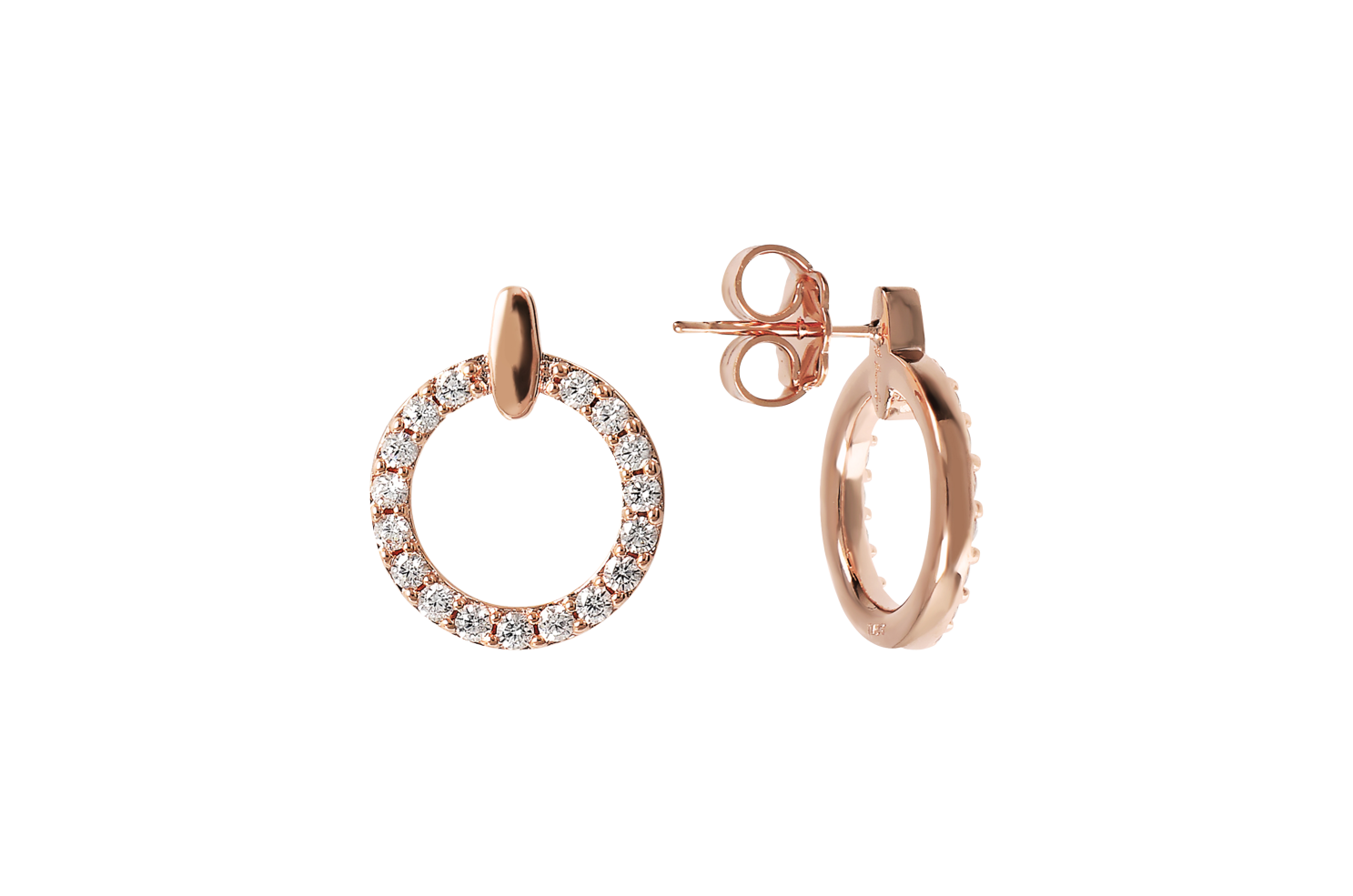 Bronzallure Altissima stud earrings