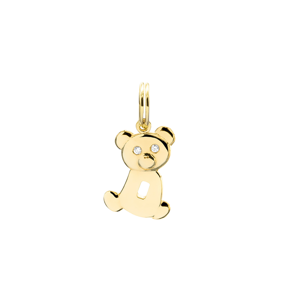 Mattioli Puzzle Charms Bear Pendant