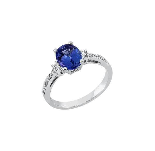 Brogle Classic tanzanite ring