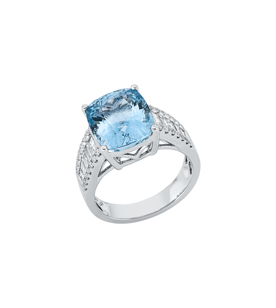 Brogle Selection aquamarine ring Brogle Selection aquamarine ring