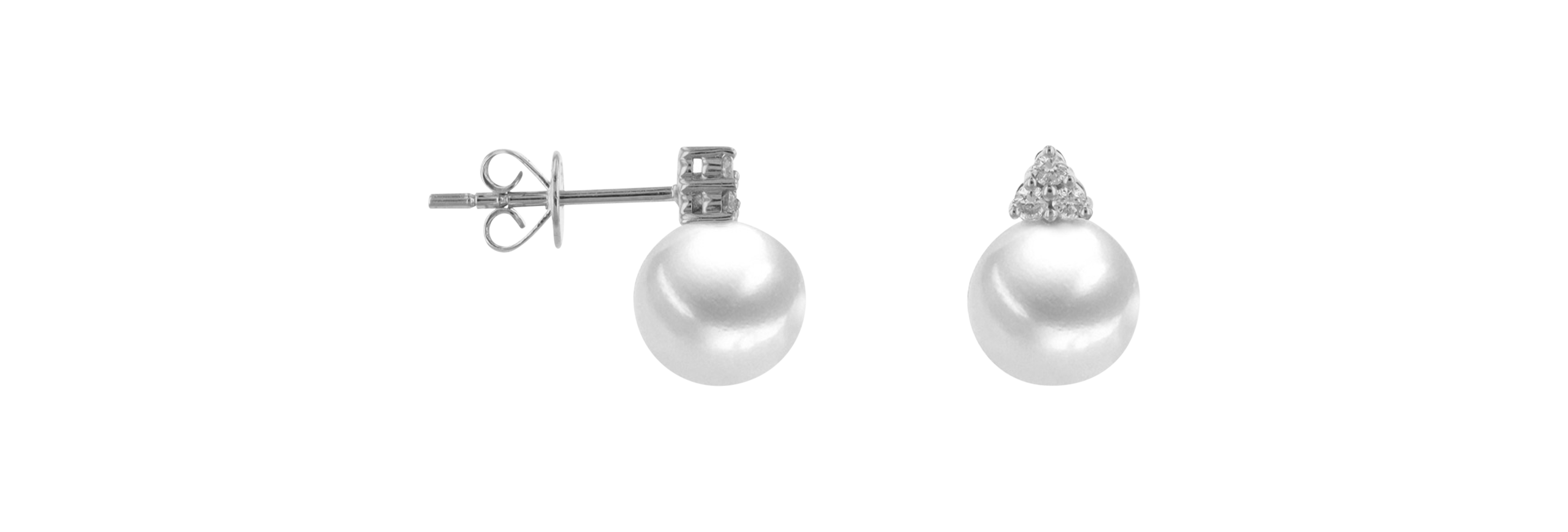 Brogle Classic Süßwasser Perlenohrstecker Brogle Classic Süßwasser Perlenohrstecker