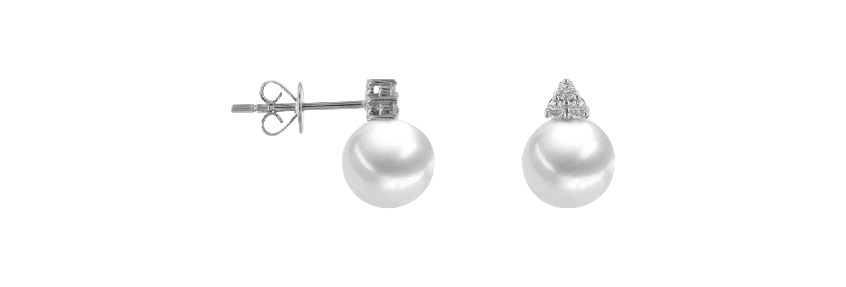 Brogle Classic Süßwasser Perlenohrstecker Brogle Classic Süßwasser Perlenohrstecker