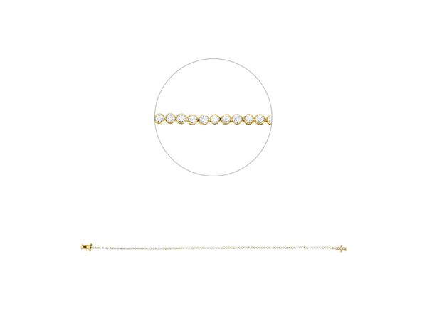 Brogle Classic Diamantarmband
