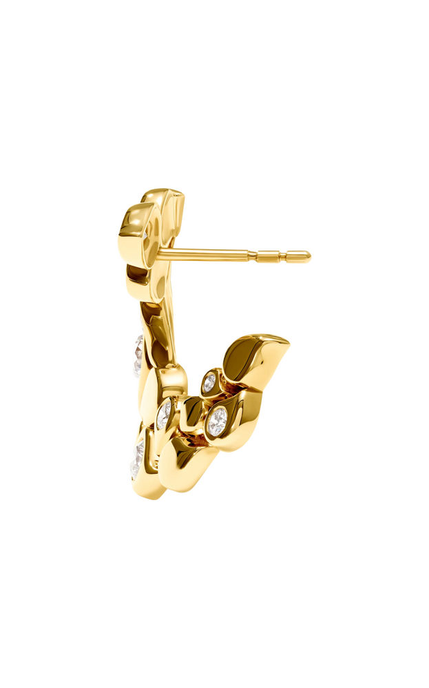 Tamara Comolli Snowflakes Hoop Classic Ohrstecker Tamara Comolli Snowflakes Hoop Classic Ohrstecker