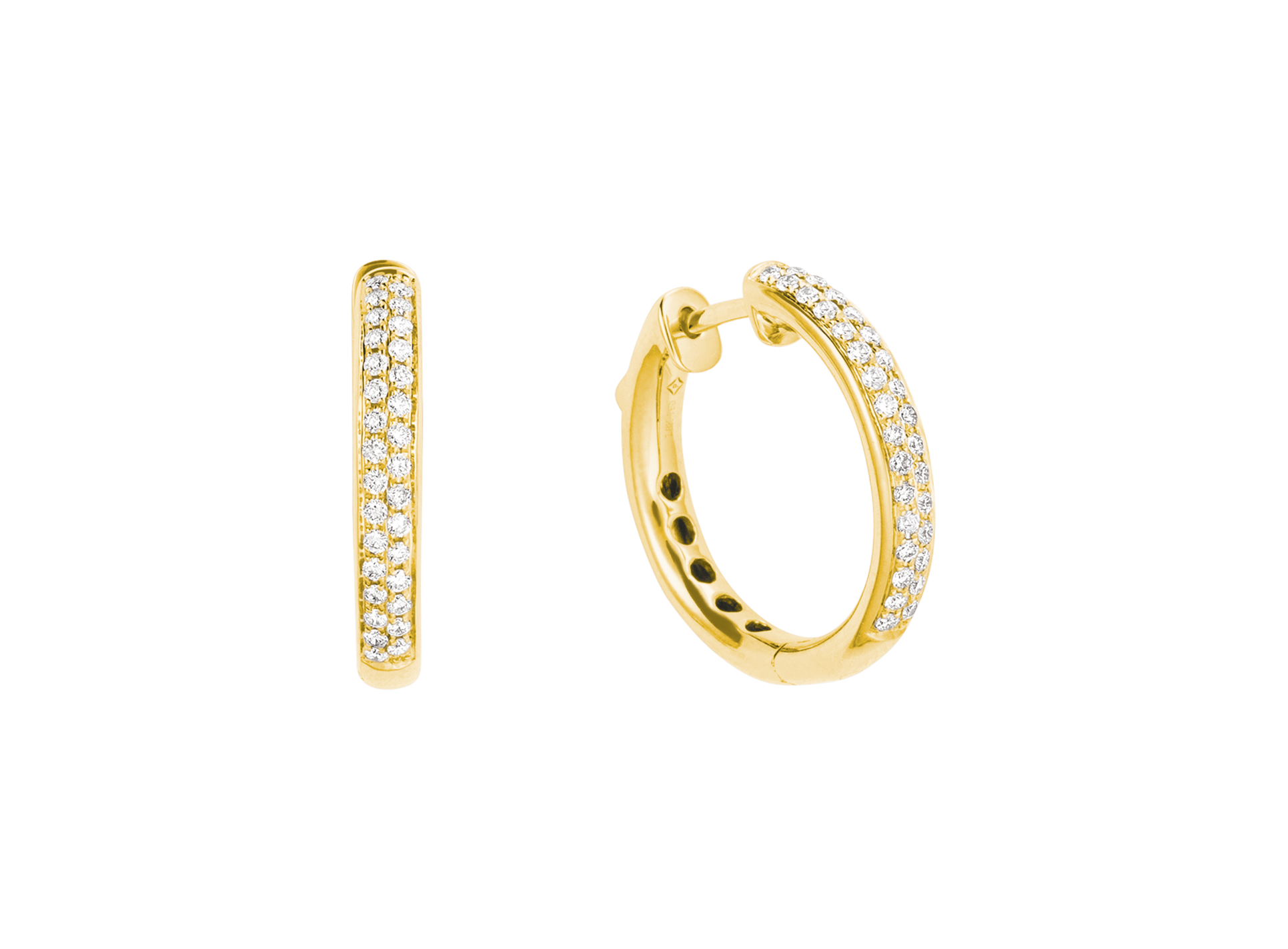 Brogle Classic Diamantcreolen Brogle Classic Diamantcreolen