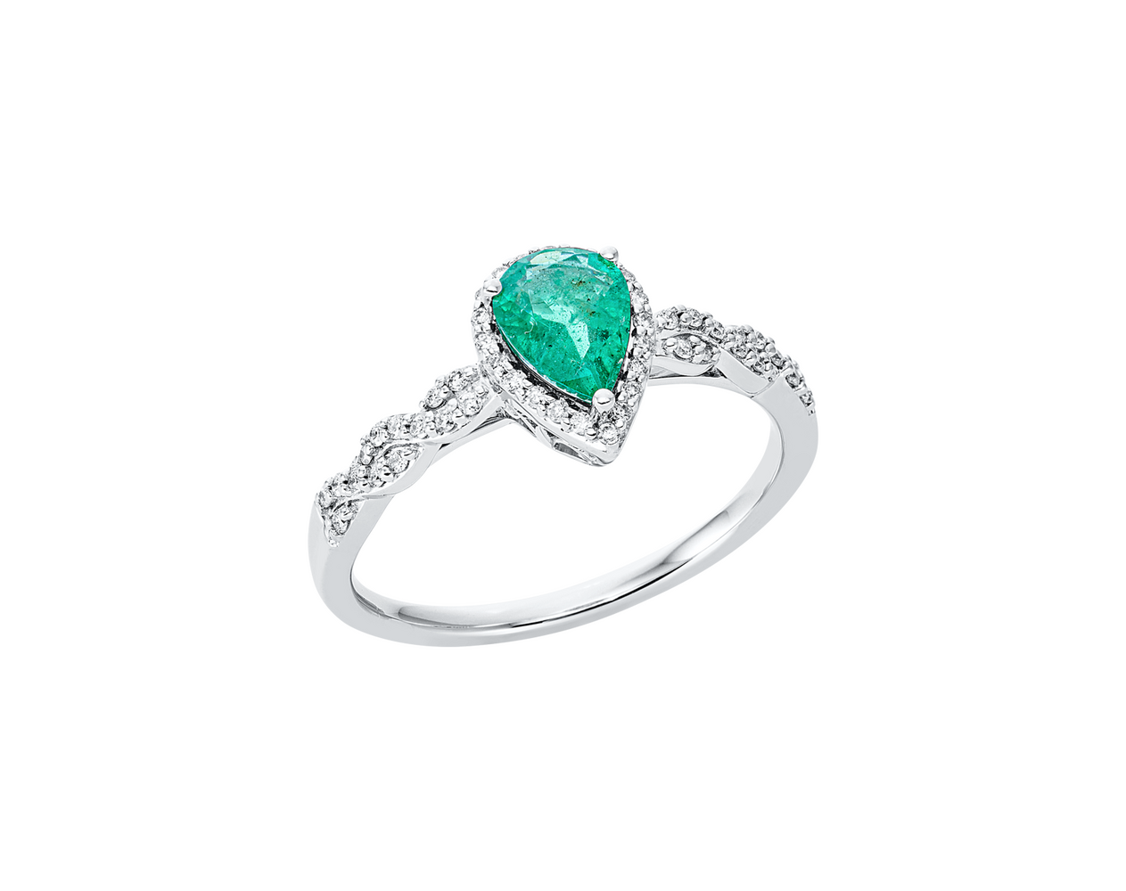 Brogle Classic emerald ring