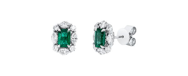 Brogle Selection Smaragdohrstecker Brogle Selection Smaragdohrstecker