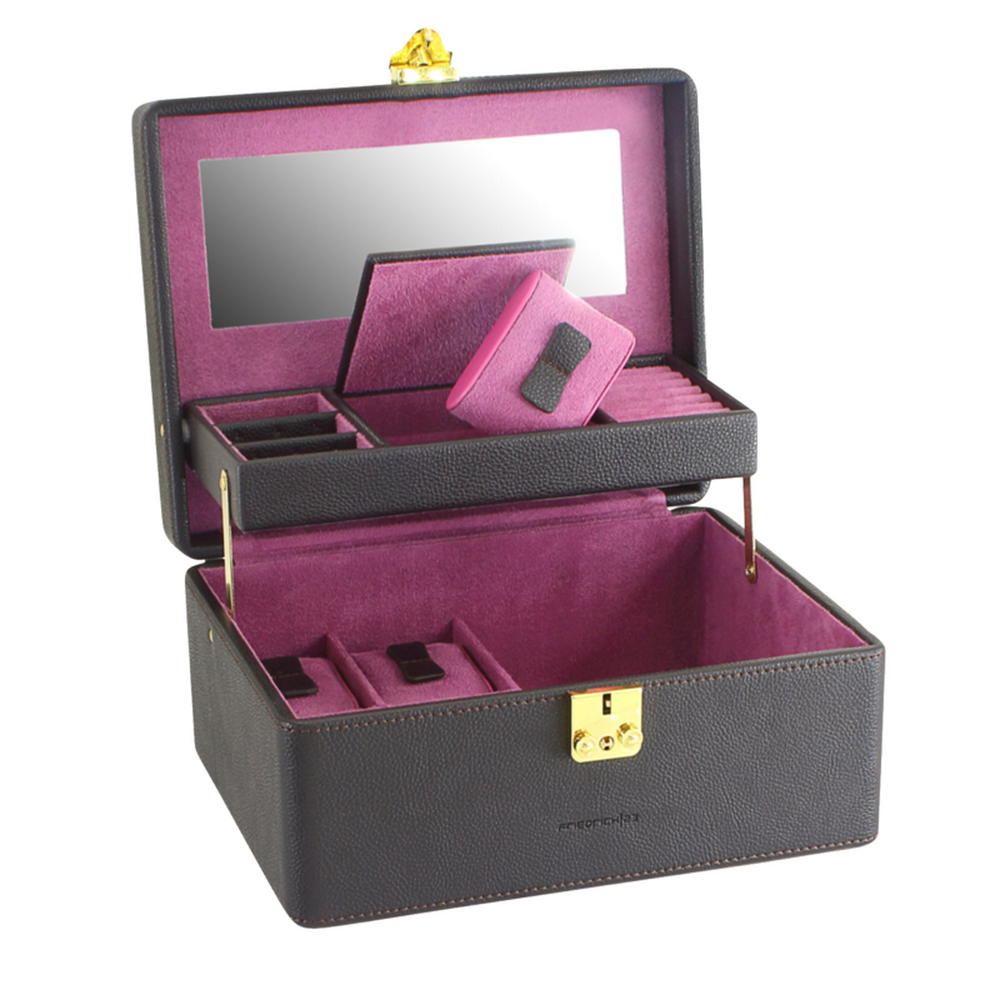 Friedrich Jewelry Case Ascot - Dark brown