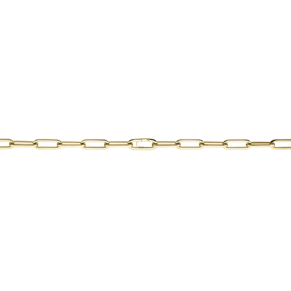 Brogle Classic Paper Clip Gold Chain 12mm Brogle Classic Paper Clip Gold Chain 12mm