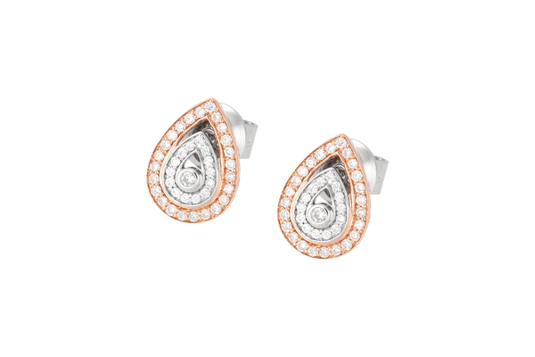 Ponte Vecchio Gioielli Butterfly stud earrings