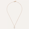 Pomellato Nudo milk quartz necklace with Pendant