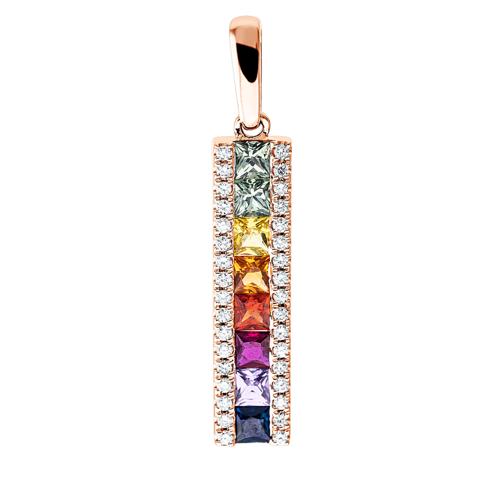 Brogle Selection Rainbow Pendant