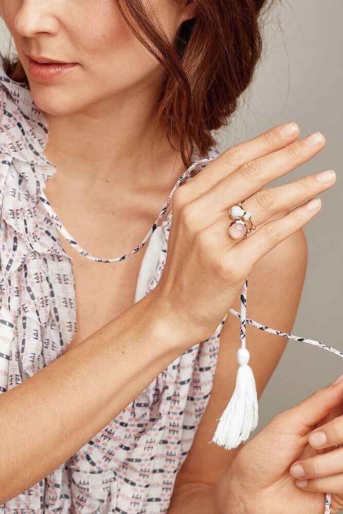 Tamara Comolli Bouton Solitaire Ring