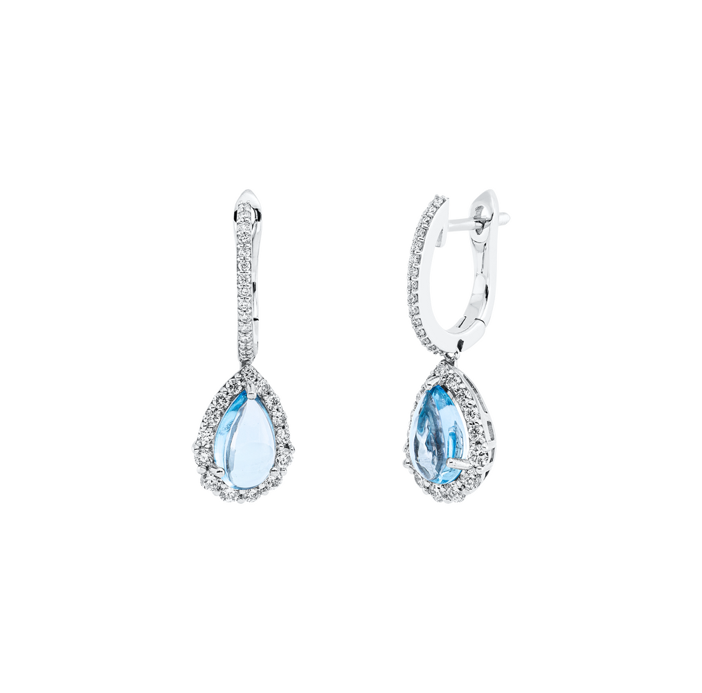 Brogle Classic topaz earrings