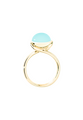 Tamara Comolli Bouton Aqua-Chalcedon Ring