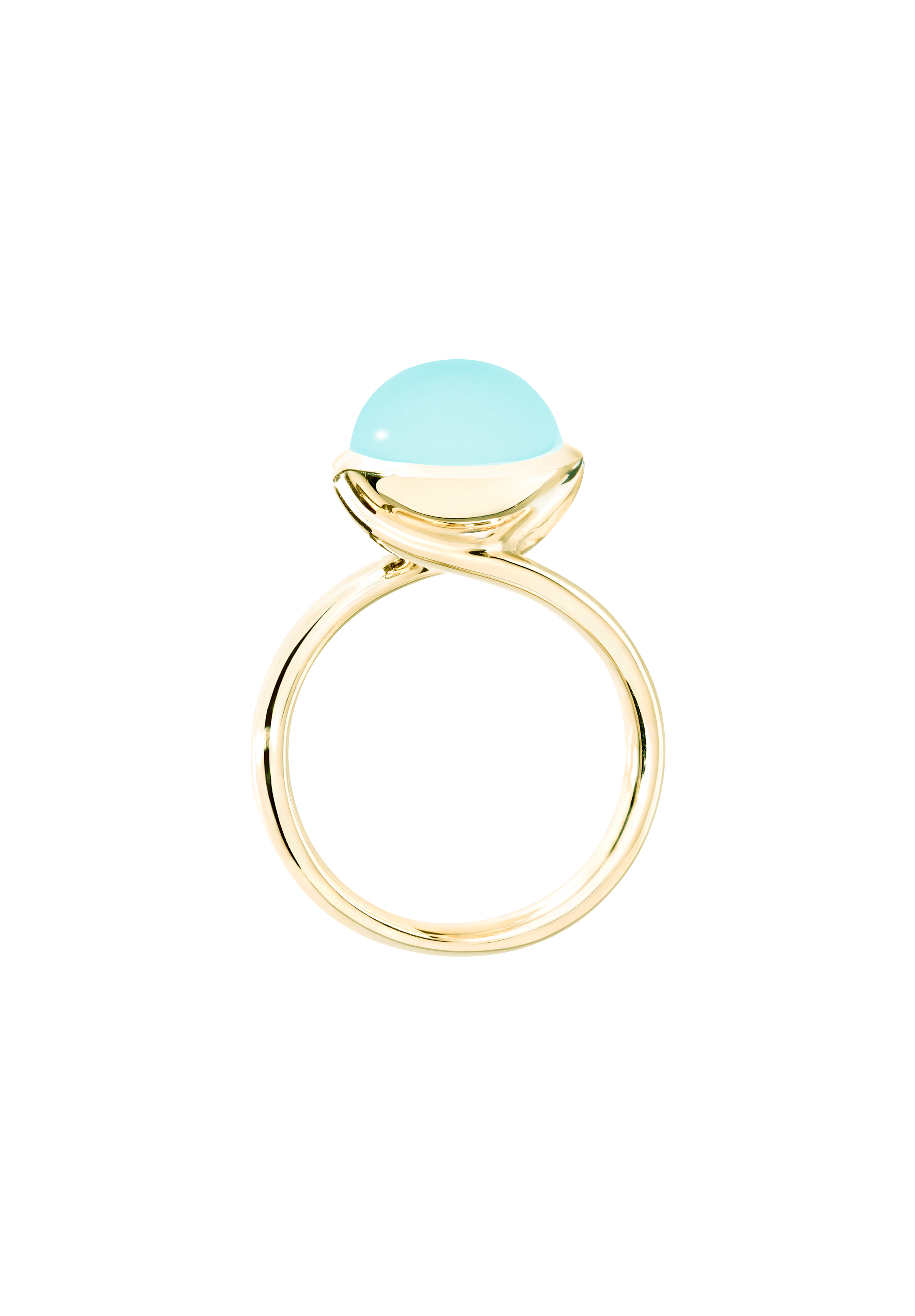 Tamara Comolli Bouton Aqua Chalcedony Ring Tamara Comolli Bouton Aqua Chalcedony Ring