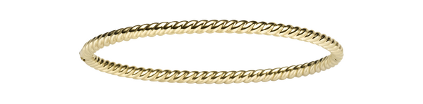 Brogle Classic gold bangle 3.5mm Brogle Classic gold bangle 3.5mm