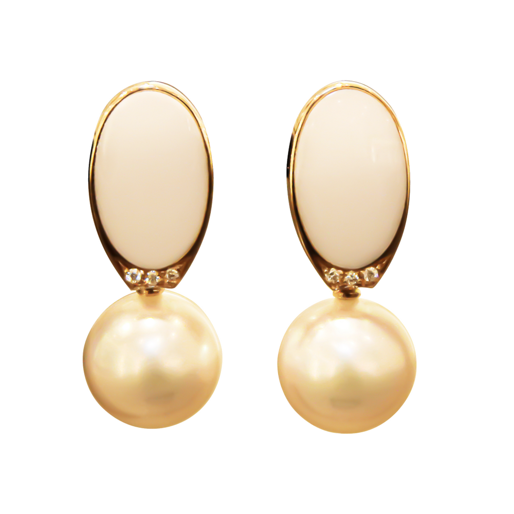 Brogle Selection Ocean South Sea pearl earrings