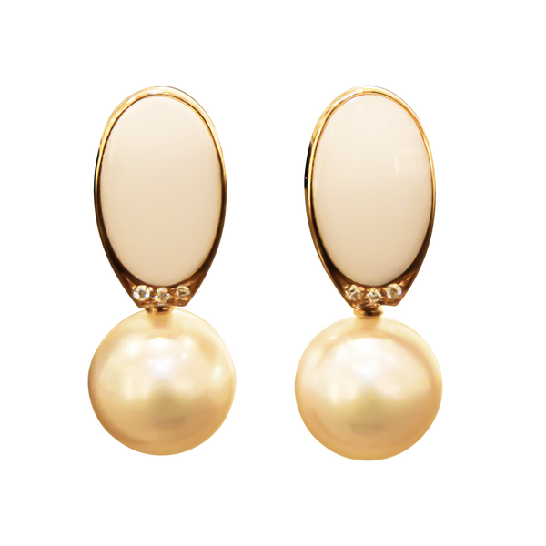 Brogle Selection Ocean South Sea pearl earrings