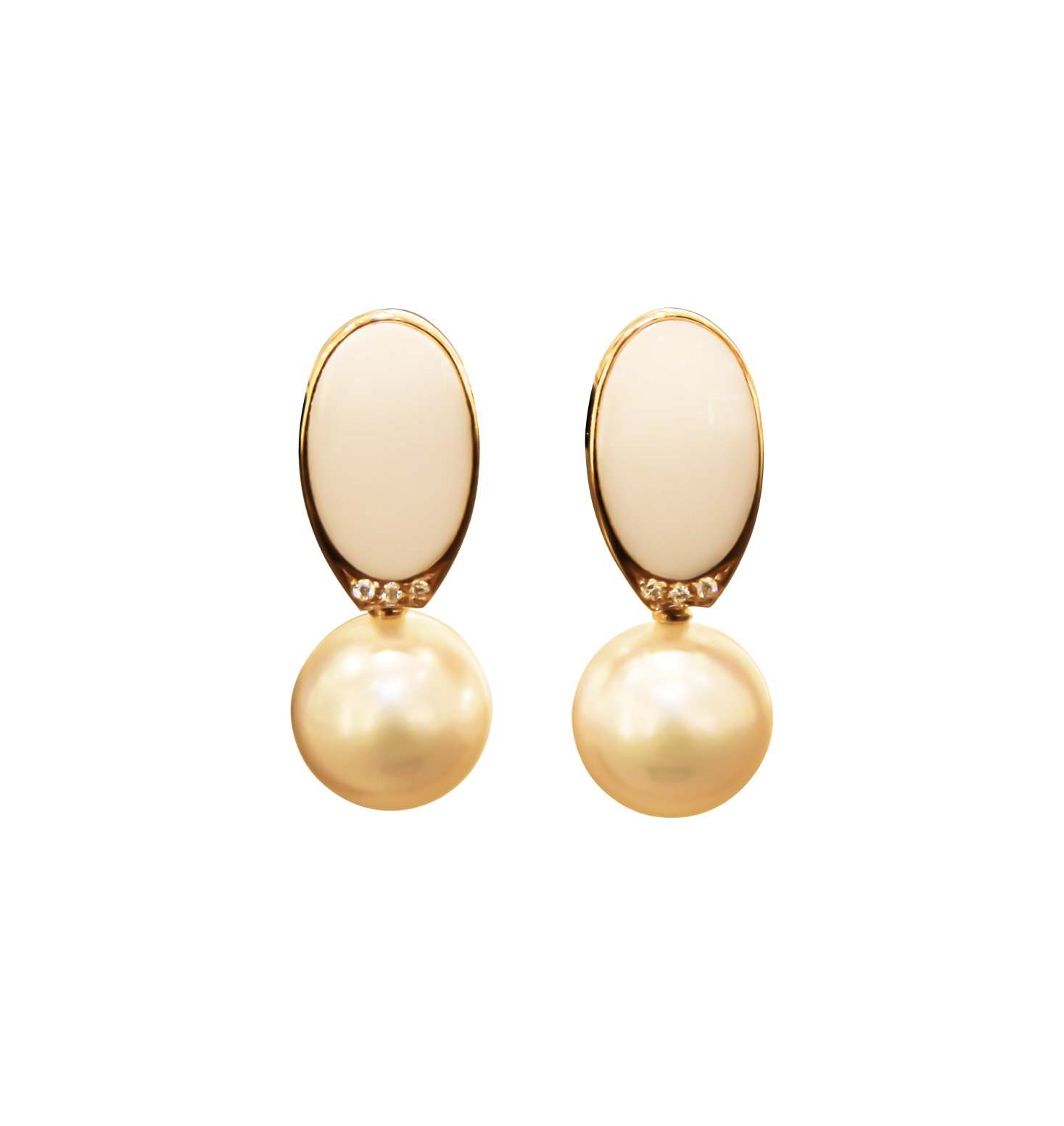 Brogle Classic South Sea pearl earrings Brogle Classic South Sea pearl earrings