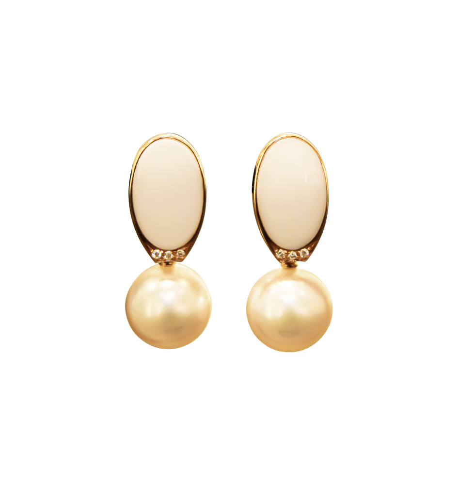 Brogle Classic South Sea pearl earrings Brogle Classic South Sea pearl earrings