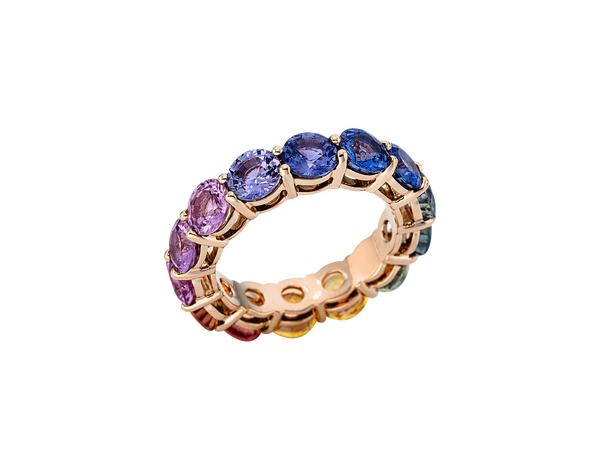 Brogle Selection sapphire ring Rainbow Brogle Selection sapphire ring Rainbow