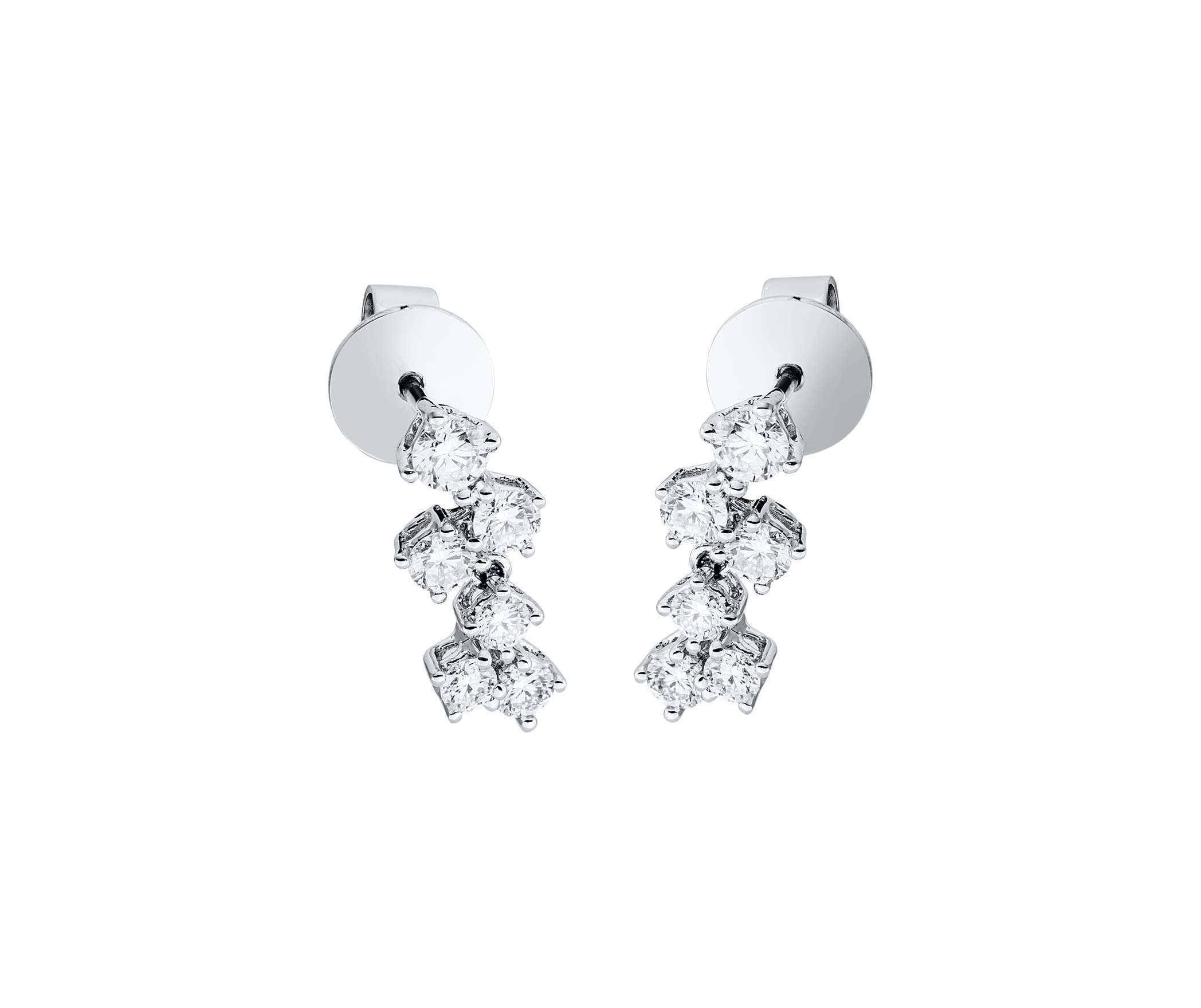 Brogle Classic diamond stud earrings