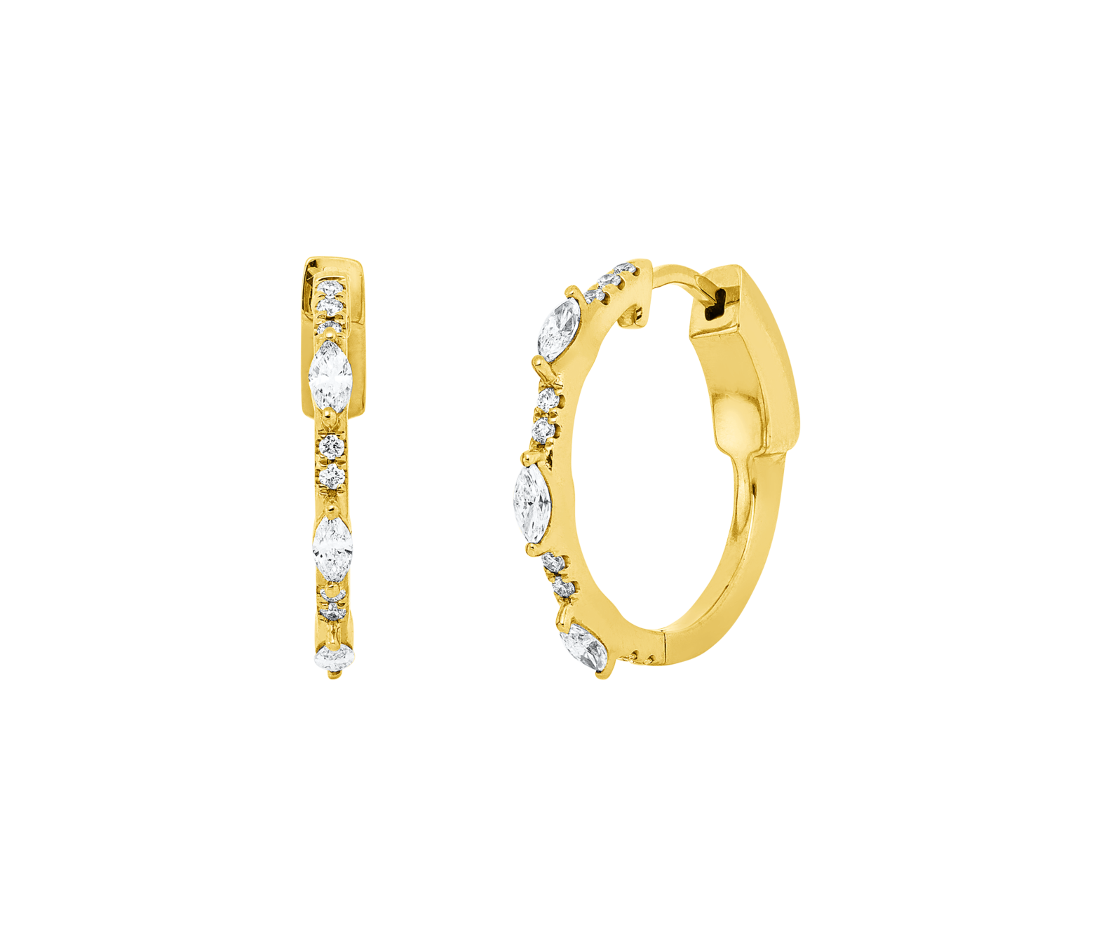 Brogle Classic Diamantcreolen Brogle Classic Diamantcreolen
