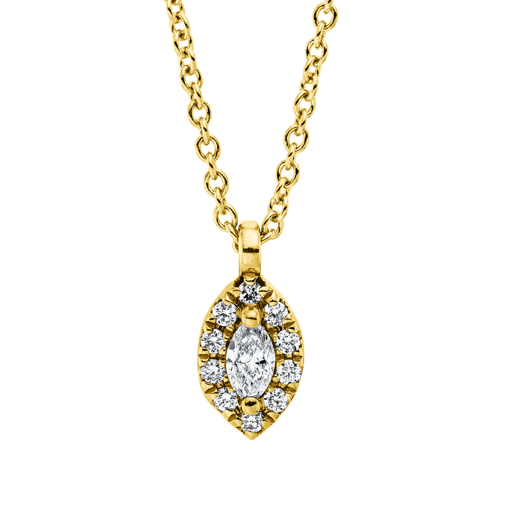 Brogle Classic Kette mit Diamantanhänger